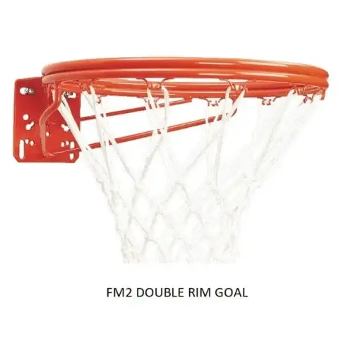 Super Hi-Strength Double-Rim Goal w/ 145AW Nylon Net