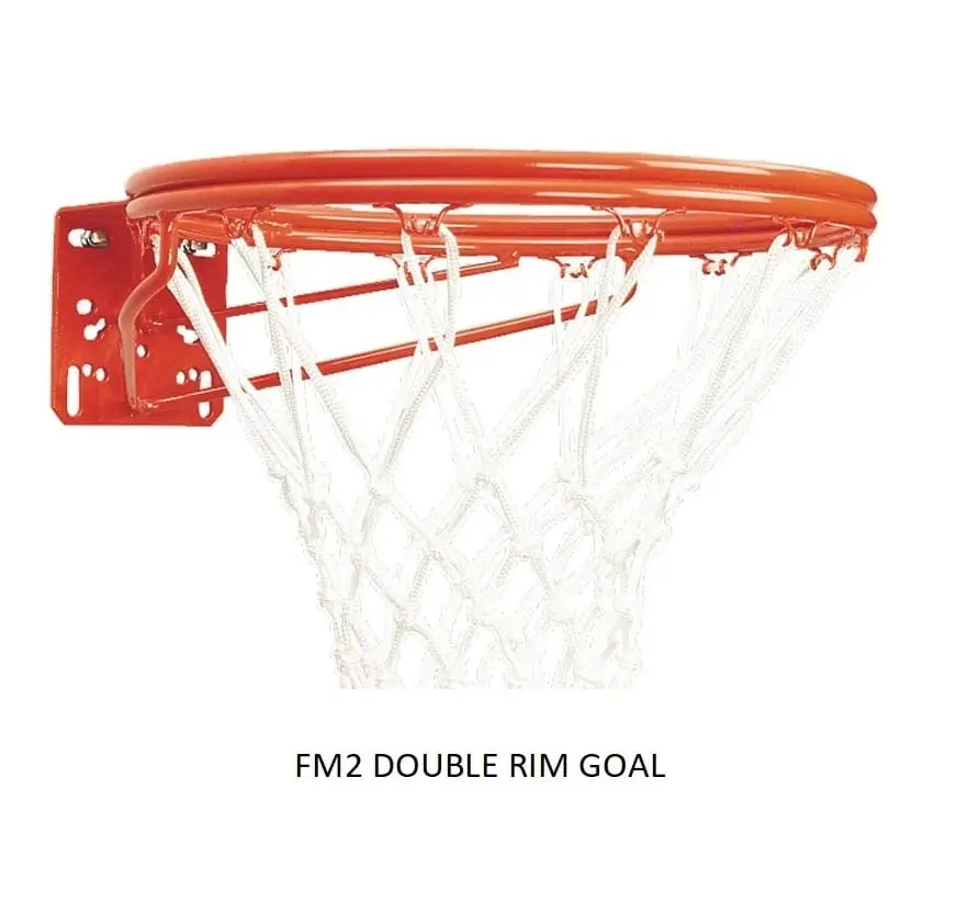 Super Hi-Strength Double-Rim Goal w/ 145AW Nylon Net