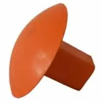 PLATE & BASE ORANGE RUBBER ANCHOR PLUG