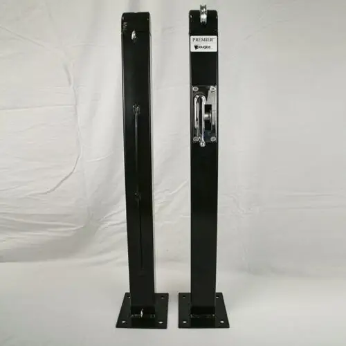 Premier SQ Surface Mount Pickleball Posts