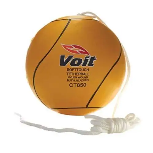 "Soft Touch" Yellow Tetherball w/ Rope