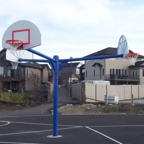 Tri-Hoop Basketball System