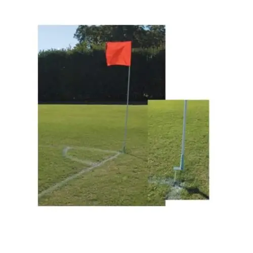 Steel Spring Base Flexible Corner Flags